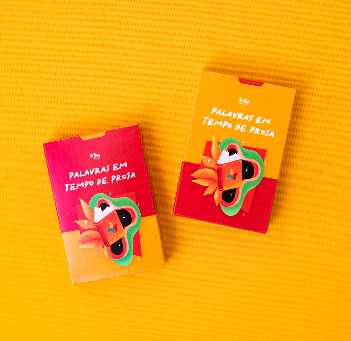 Mimo jogo de cartas Caça Palavras em tempo de prosa