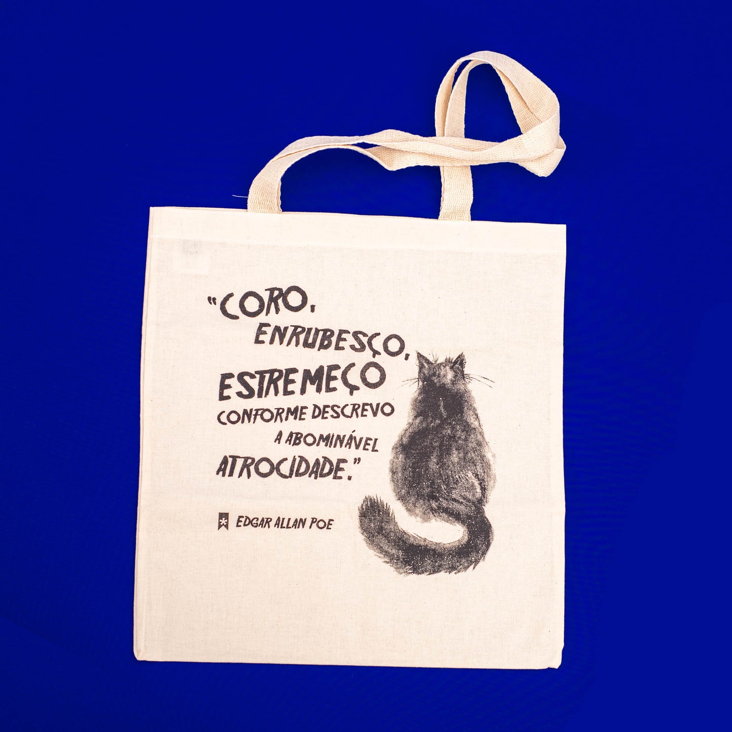 Mimo ecobag Gatos - Edgan Allan Poe