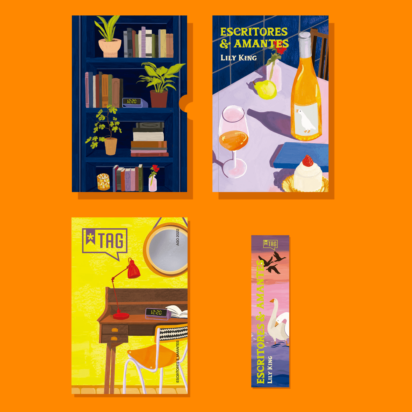 Kit Escritores e amantes