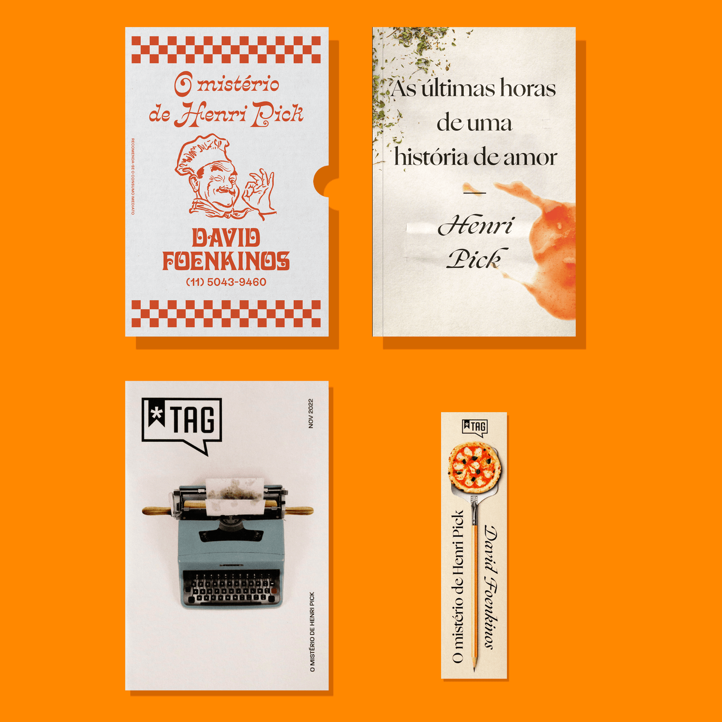 Kit O Mistério de Henri Pick