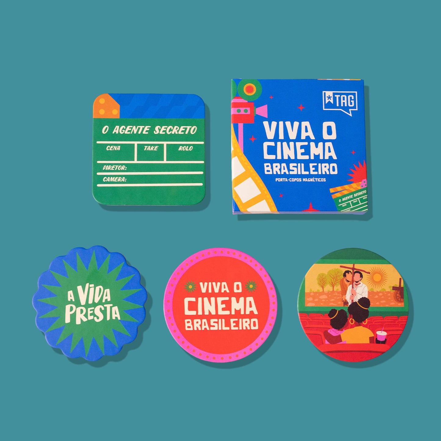 Mimo Porta-copos cinema brasileiro