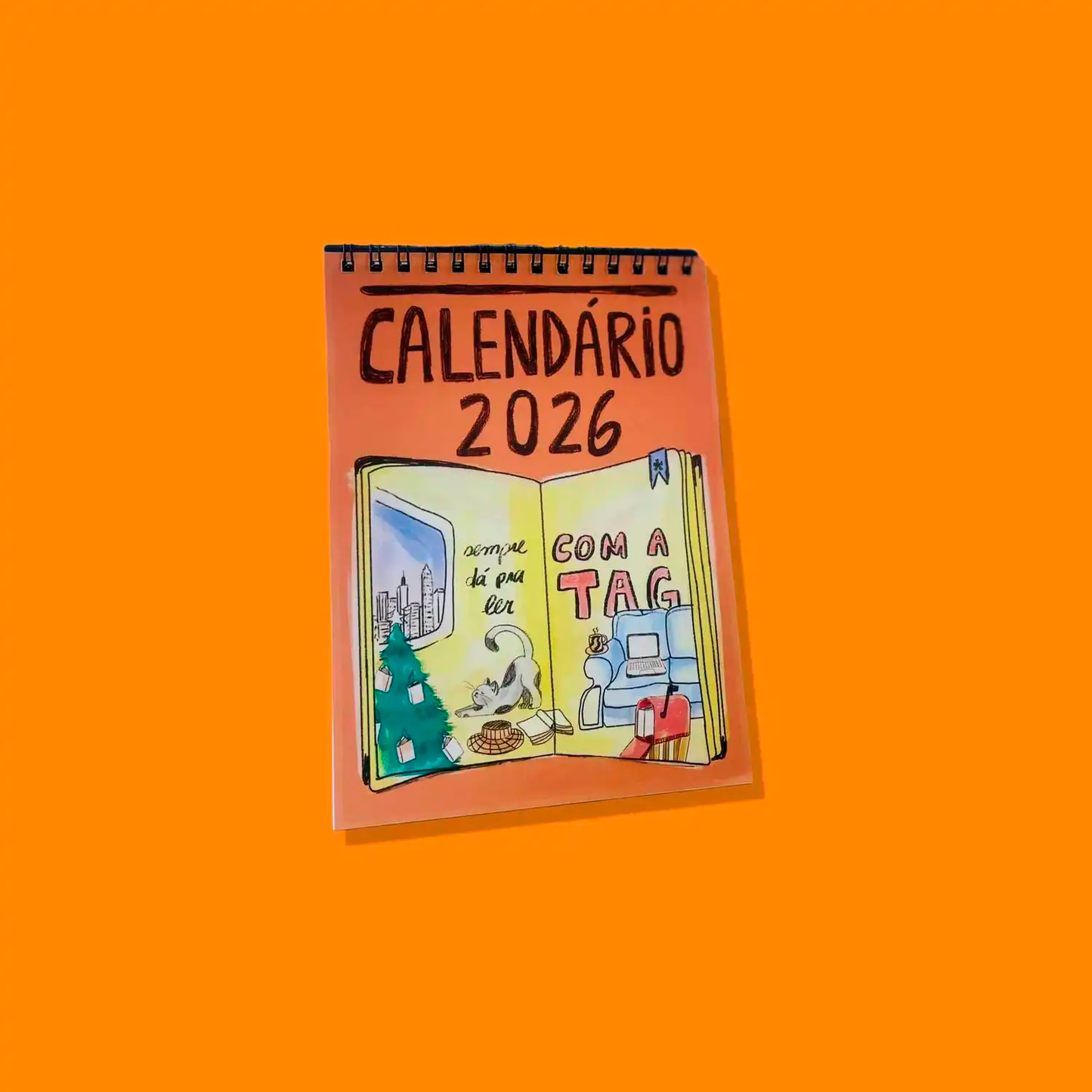 Mimo Calendário Sempre dá para ler