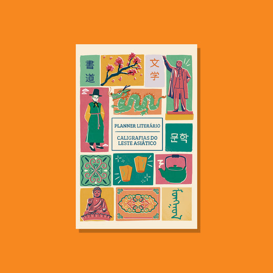 Mimo Planner Caligrafias do Leste Asiático